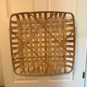 Woven Square Bamboo Basket